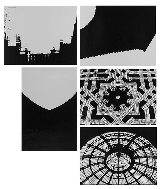 Nicoletta Giordano - Cinque stampe in bianco e nero