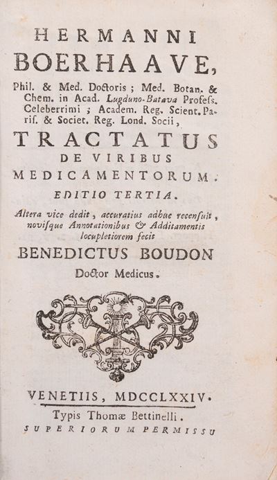 Idea Medicinae veterum, 1637, Edizione originale