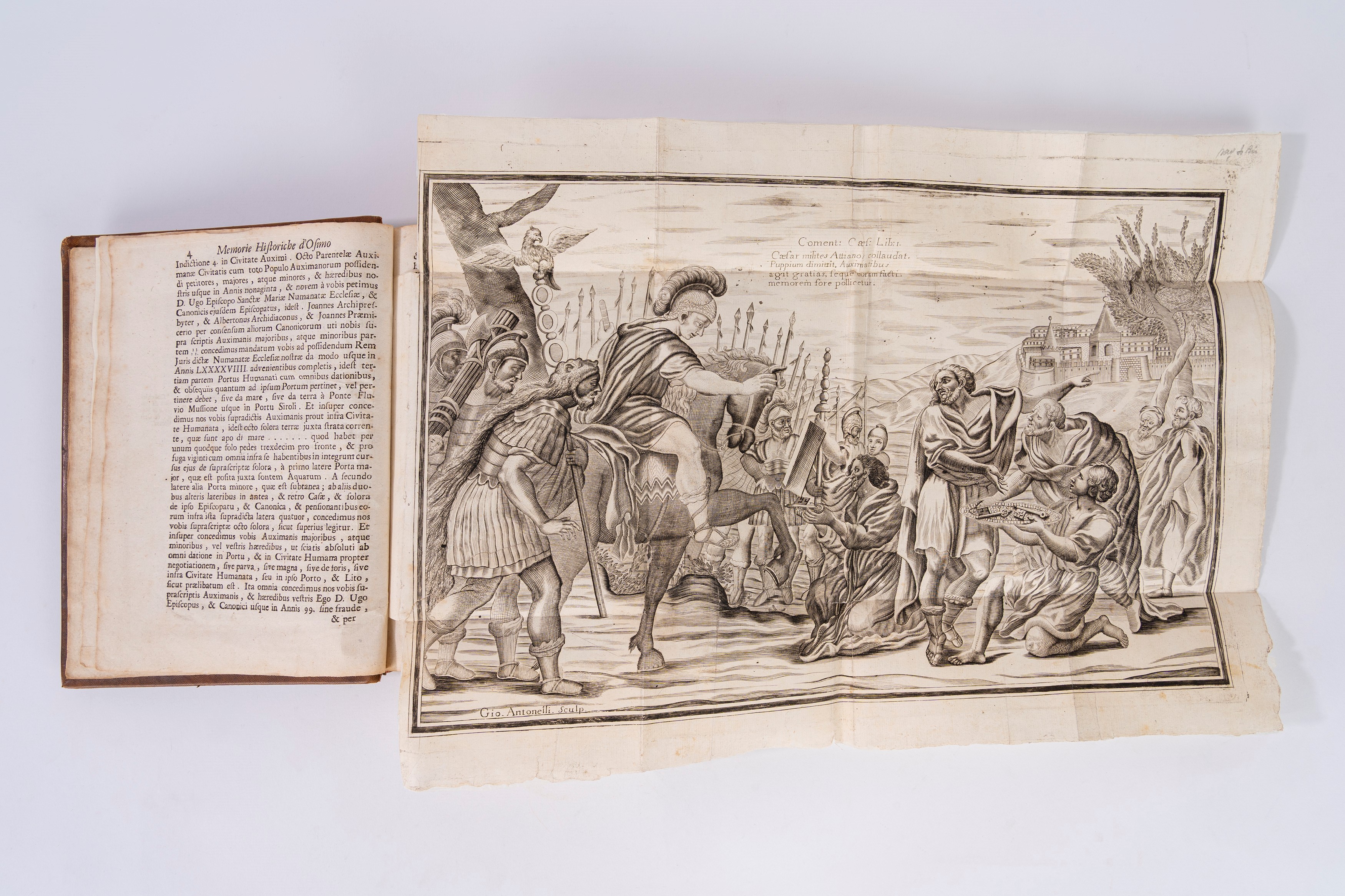 Luigi Martorelli - Memorie historiche dell'antichissima e nobile città d'Osimo, 1705
