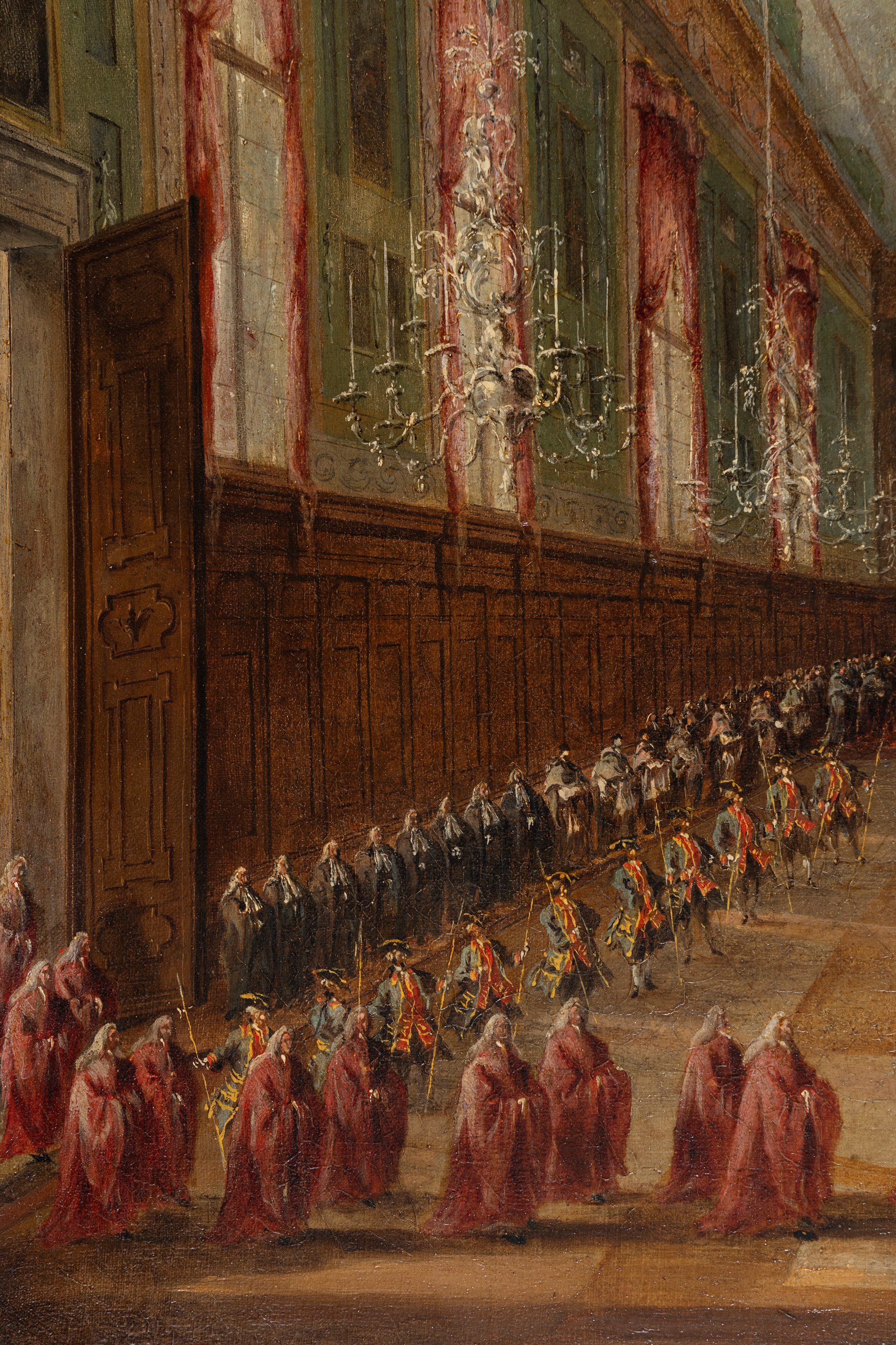 Francesco Guardi - Papa Pio Vi Prende Congedo dal Doge