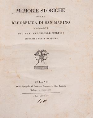 Historical Memories of the Republic of San Marino