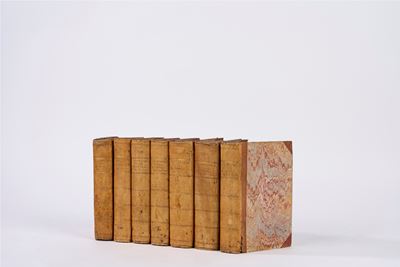 Lo spettacolo della natura, Quinta edizione, 1786, 14 tomi in 7 volumi