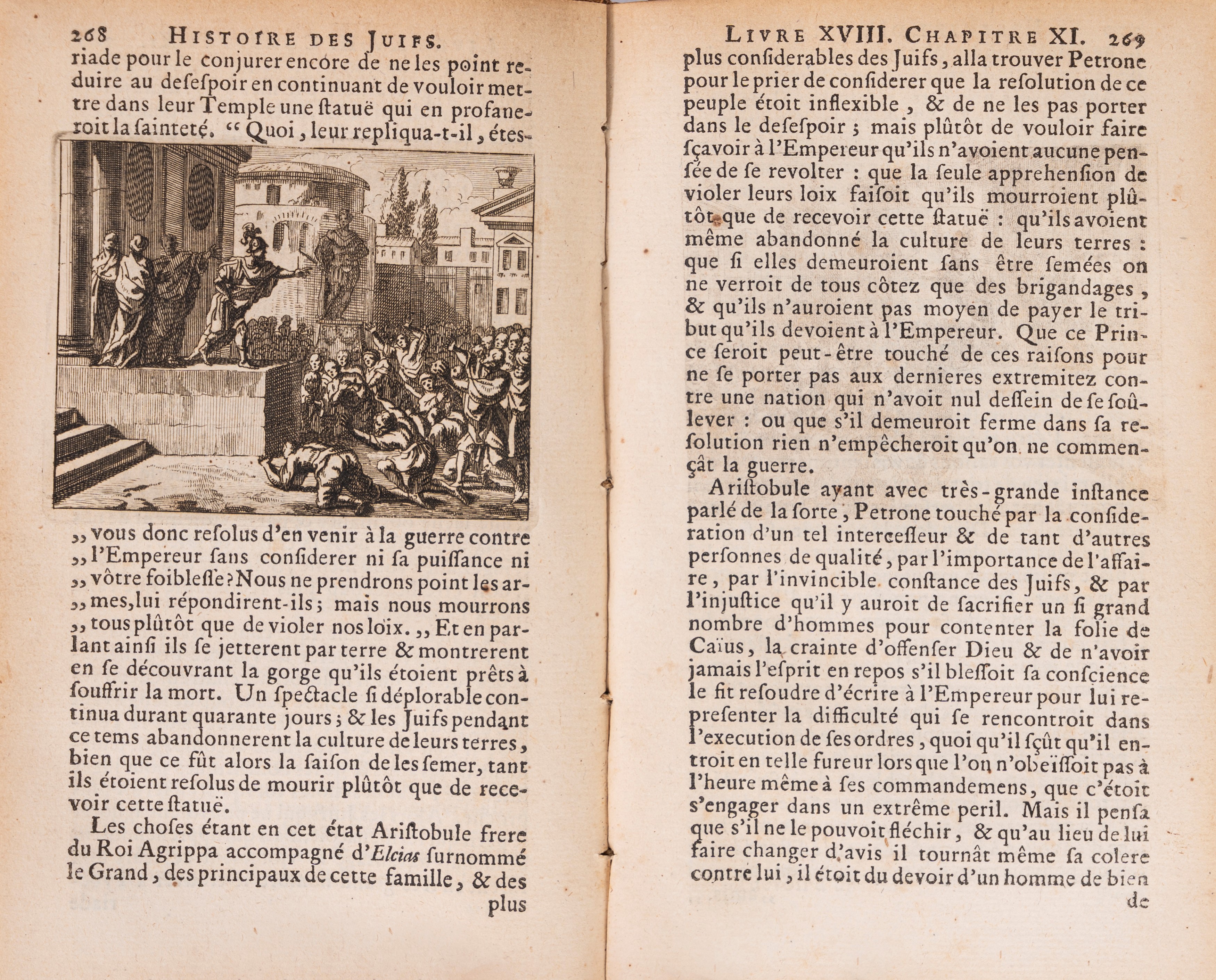 Giuseppe Flavio - Histoire des Juifs, Traduzione di Robert Arnauld d'Andilly, 1702