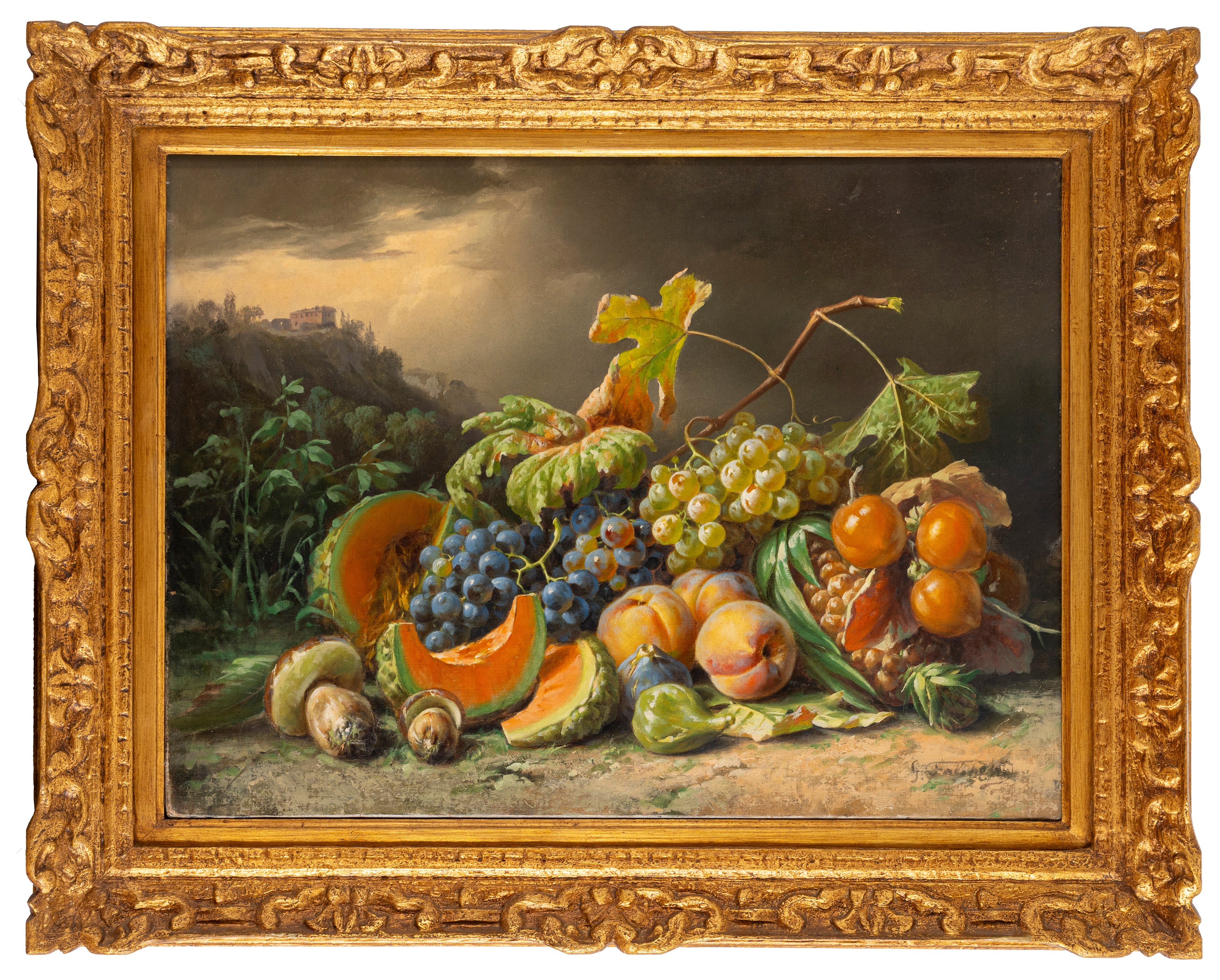 Trionfo di frutta autunnale