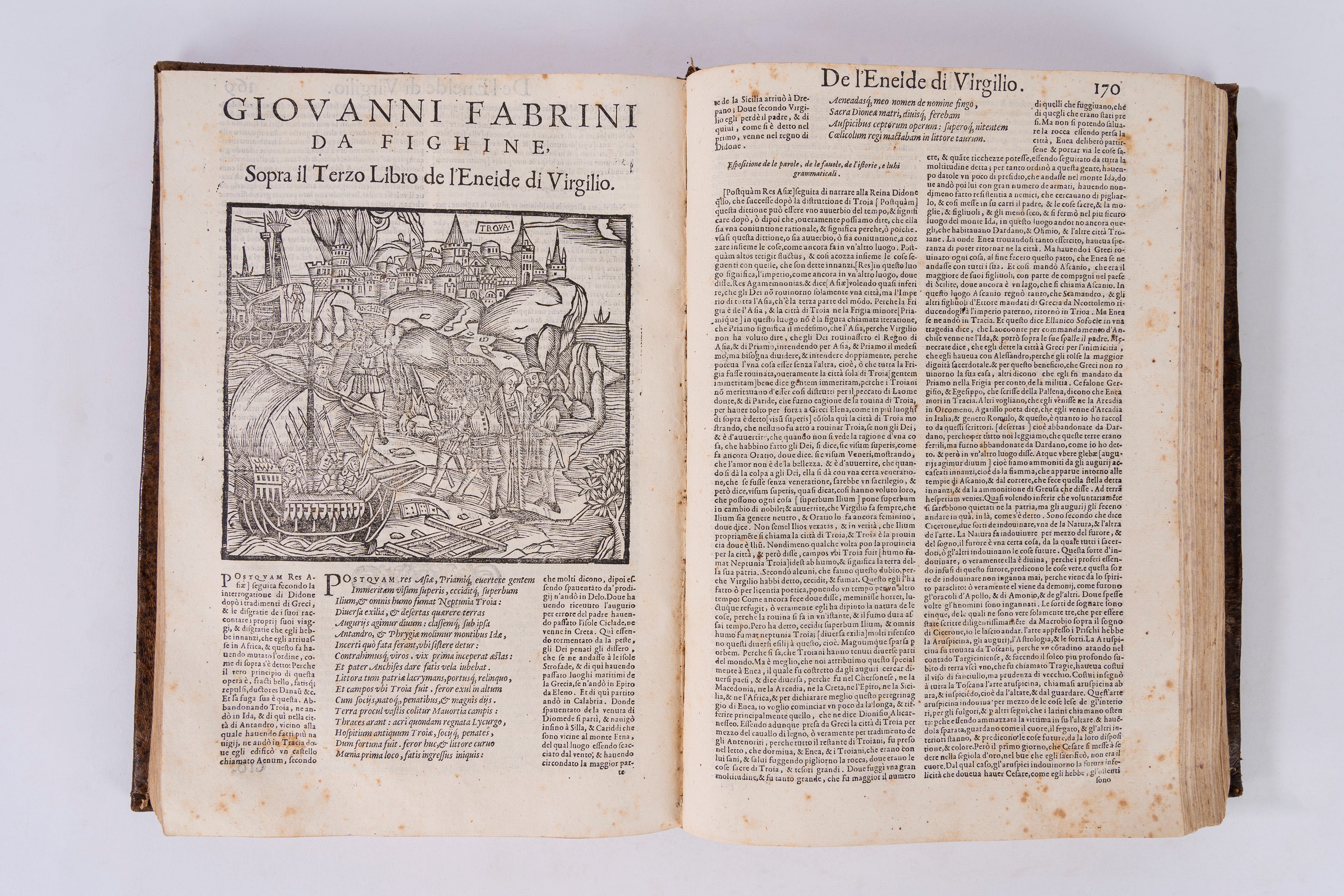 Publio Virgilio Marone - L'Opere di Virgilio Mantoano: Bucolica, Georgica e Eneide, commentate in...