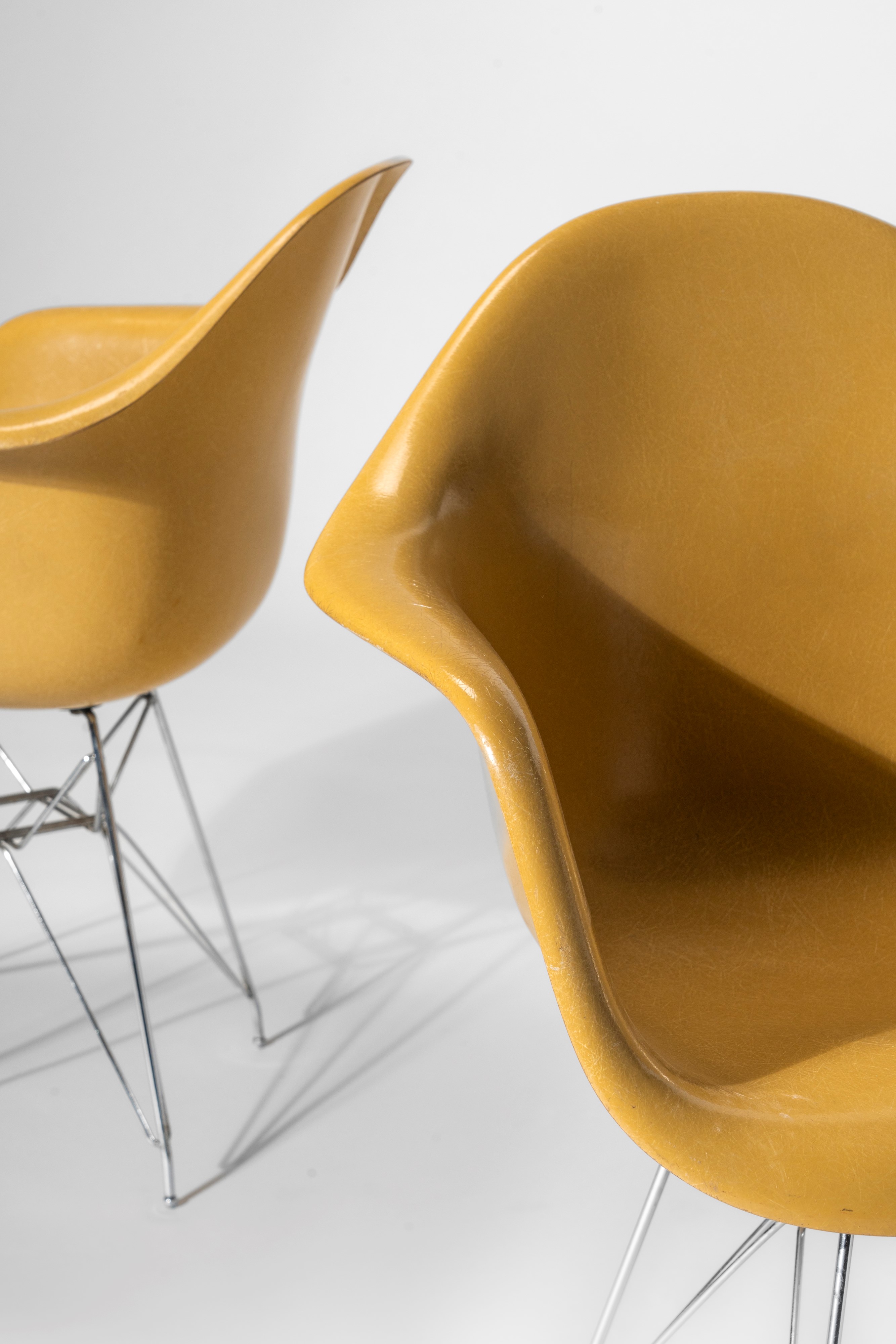 Set di sette Plastic Armchair modello 'RE DAR'