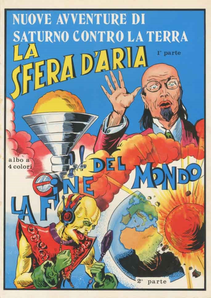a.n.I. (autore Non Identificato) - Autore sconosciuto, Saturno contro la Terra - La sfera d'aria,...