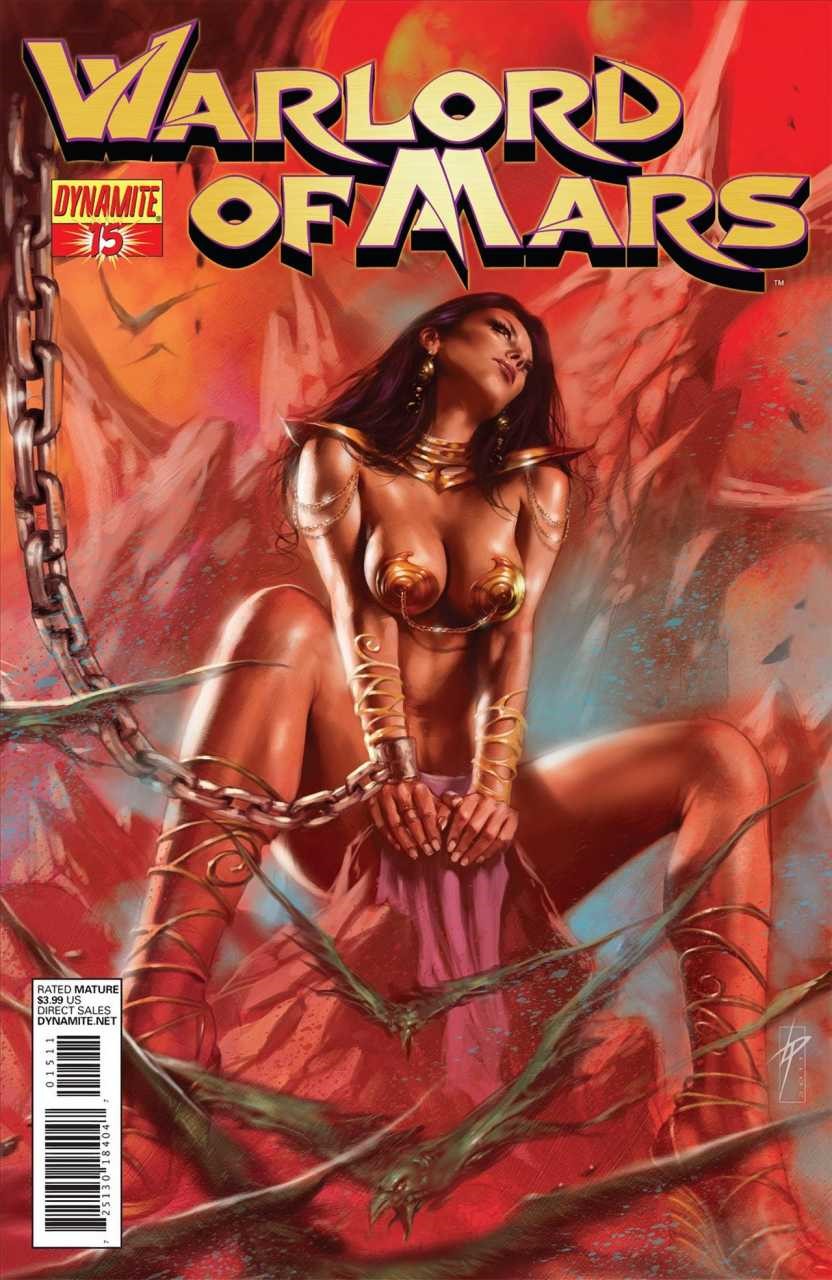 Lucio Parrillo - Warlord of Mars - olio su cartone telato