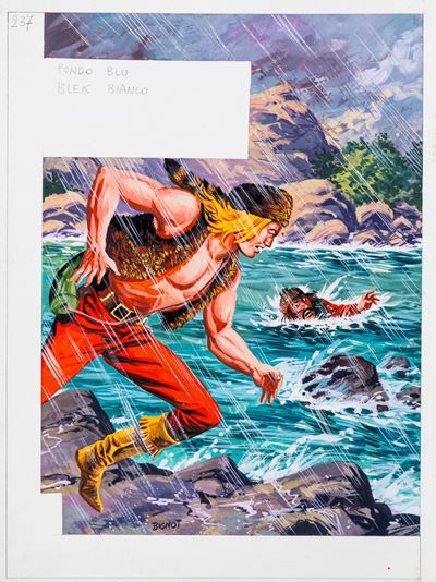 L'inganno di Kent Price, tempera su cartone