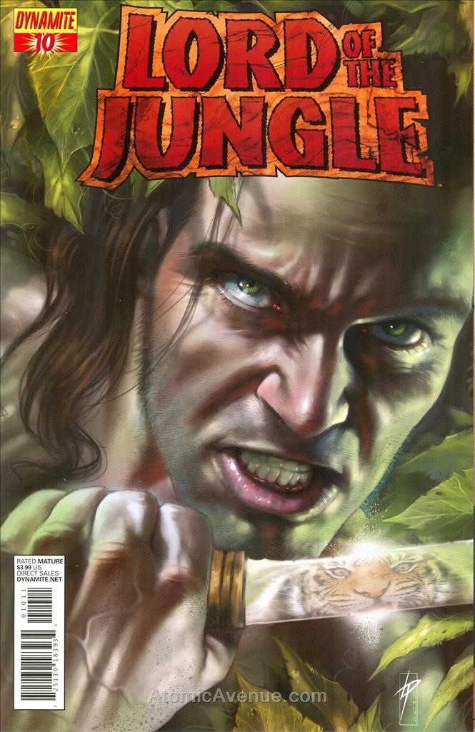 Lucio Parrillo - Lord of the Jungle - Olio su cartone