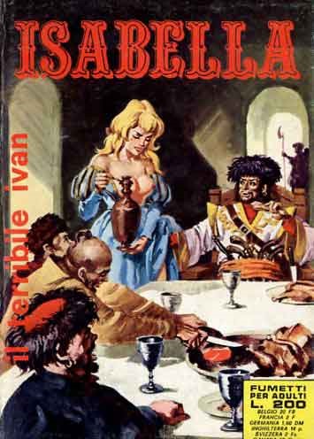 Studio Rosi - Il terribile Ivan - Originale di copertina, tempera su cartone