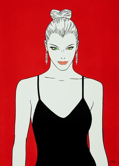 Eva Kant, acrilici su cartone telato, 50 x 70 cm, anni 2010
