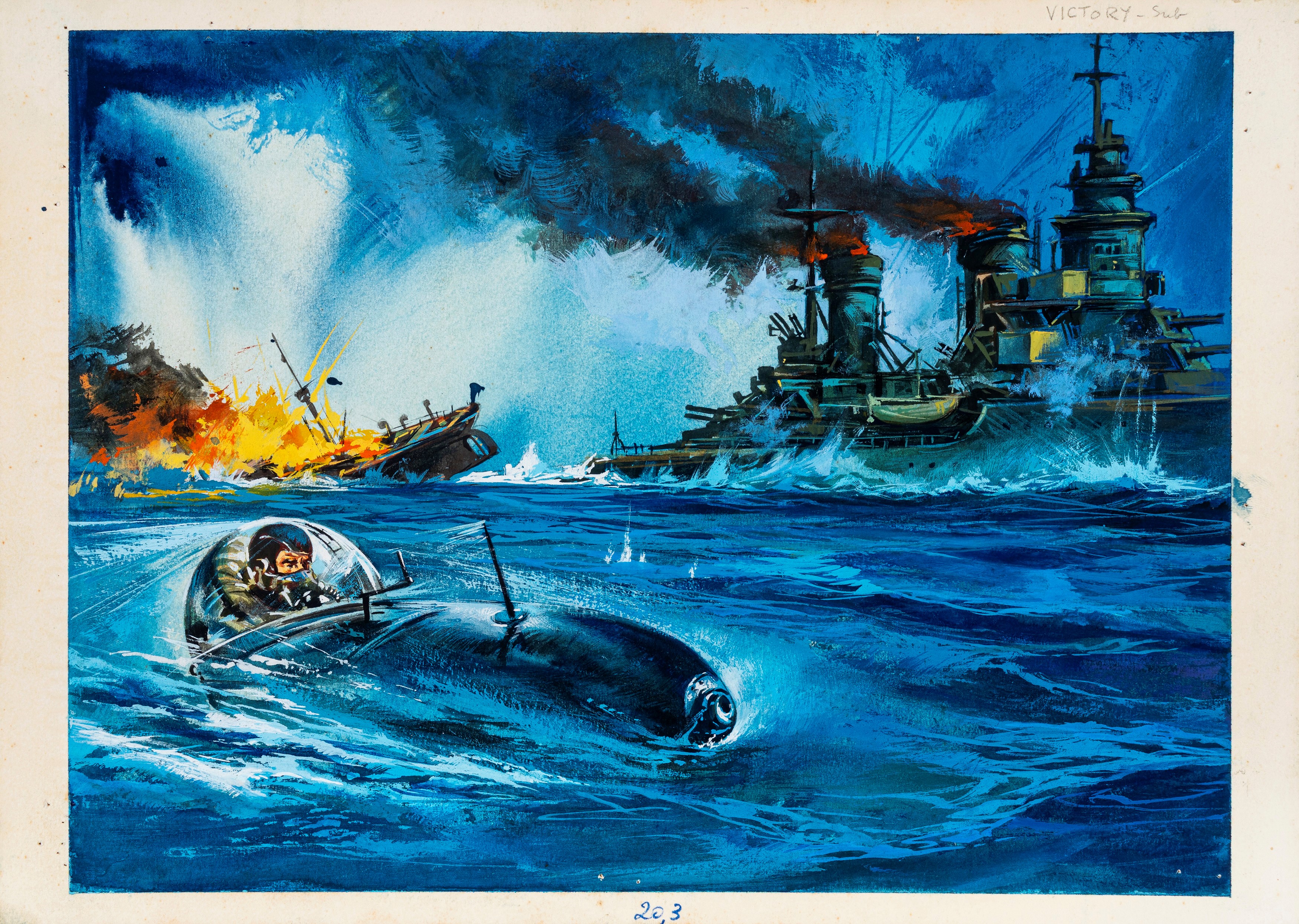 Primo Marcarini - Victory 1970 | Masters of Comic Art | Finarte, casa d ...