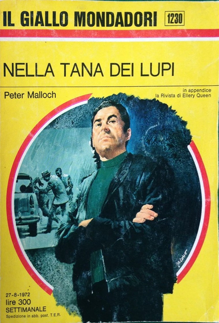 Carlo Jacono - Copertina per 'Nella tana dei lupi', tempera su cartone