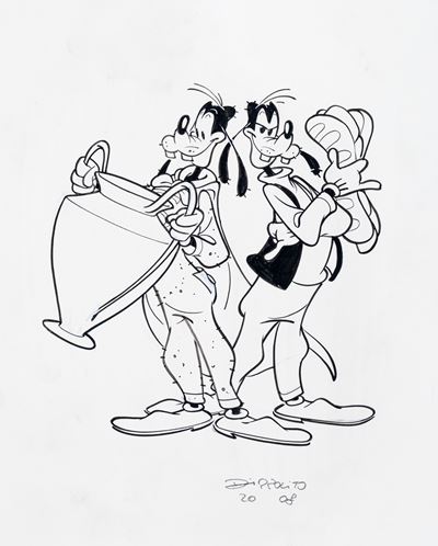 Paperteam - Illustrazioni originali in matita e china su cartoncino