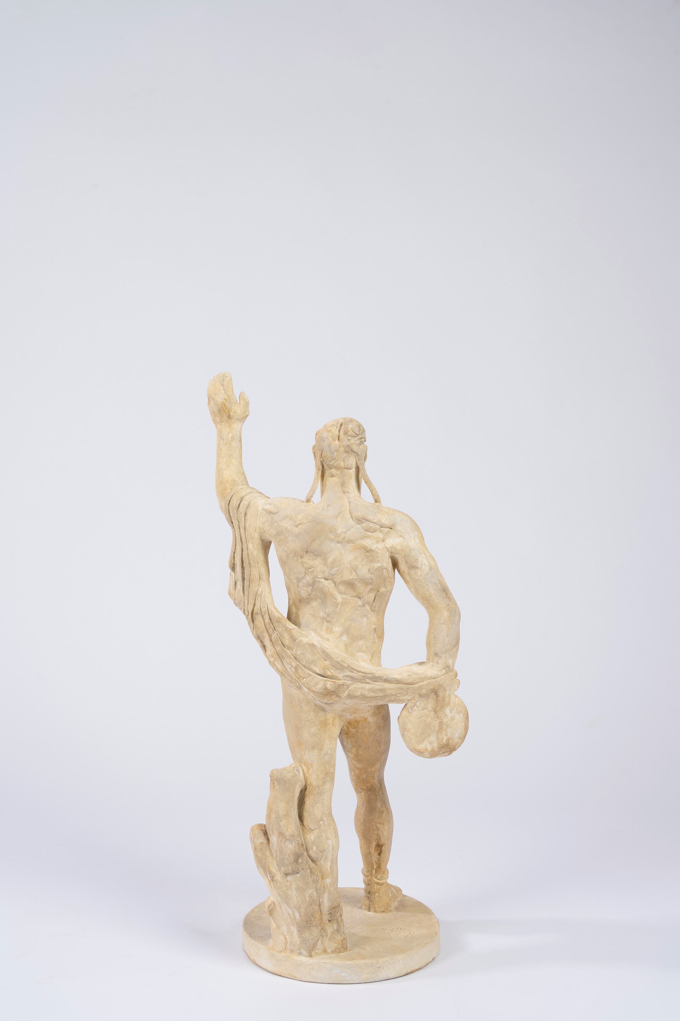 Silvio Canevari - Discobolo, gesso patinato