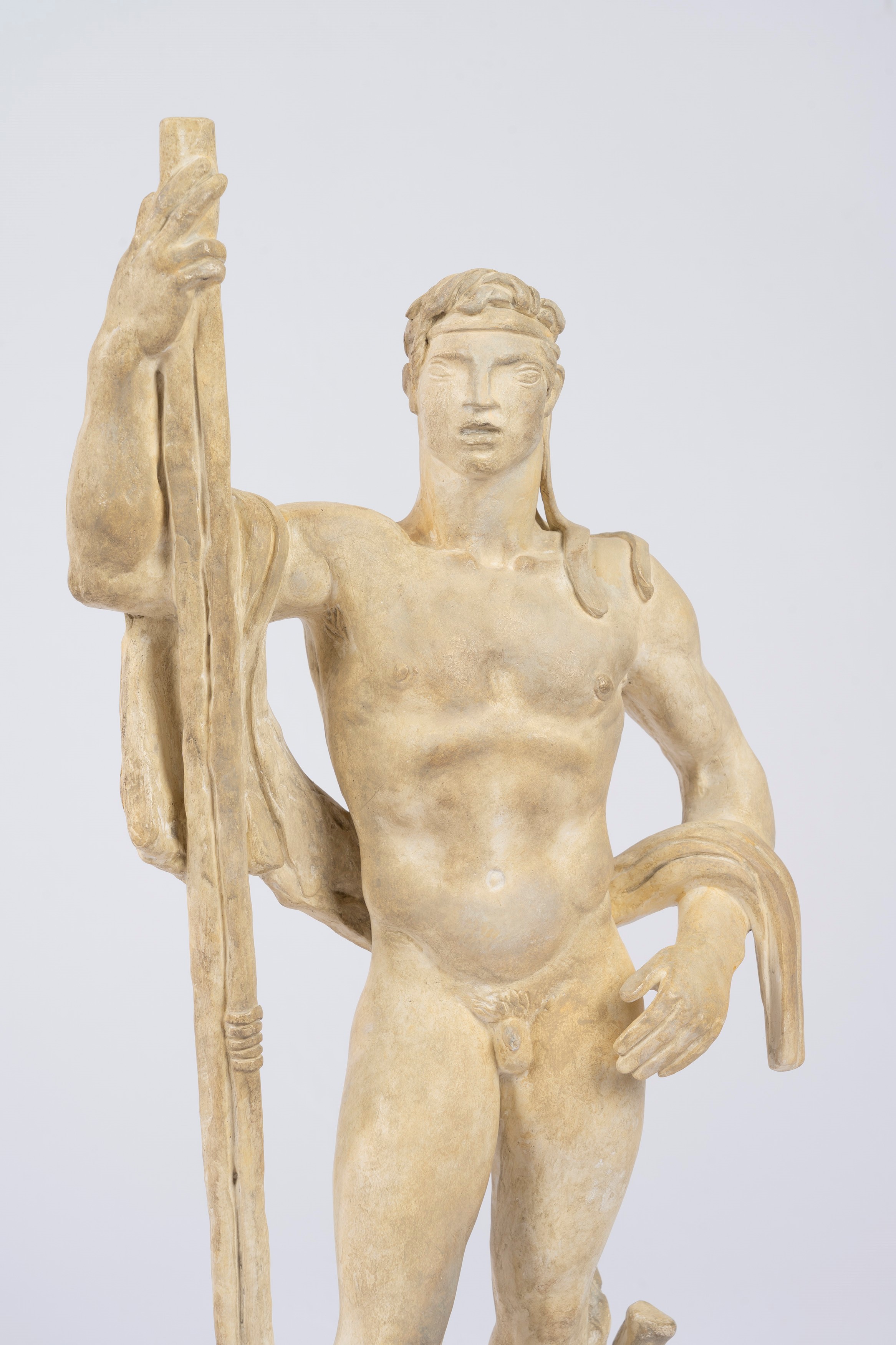 Silvio Canevari - Rematore, gesso patinato