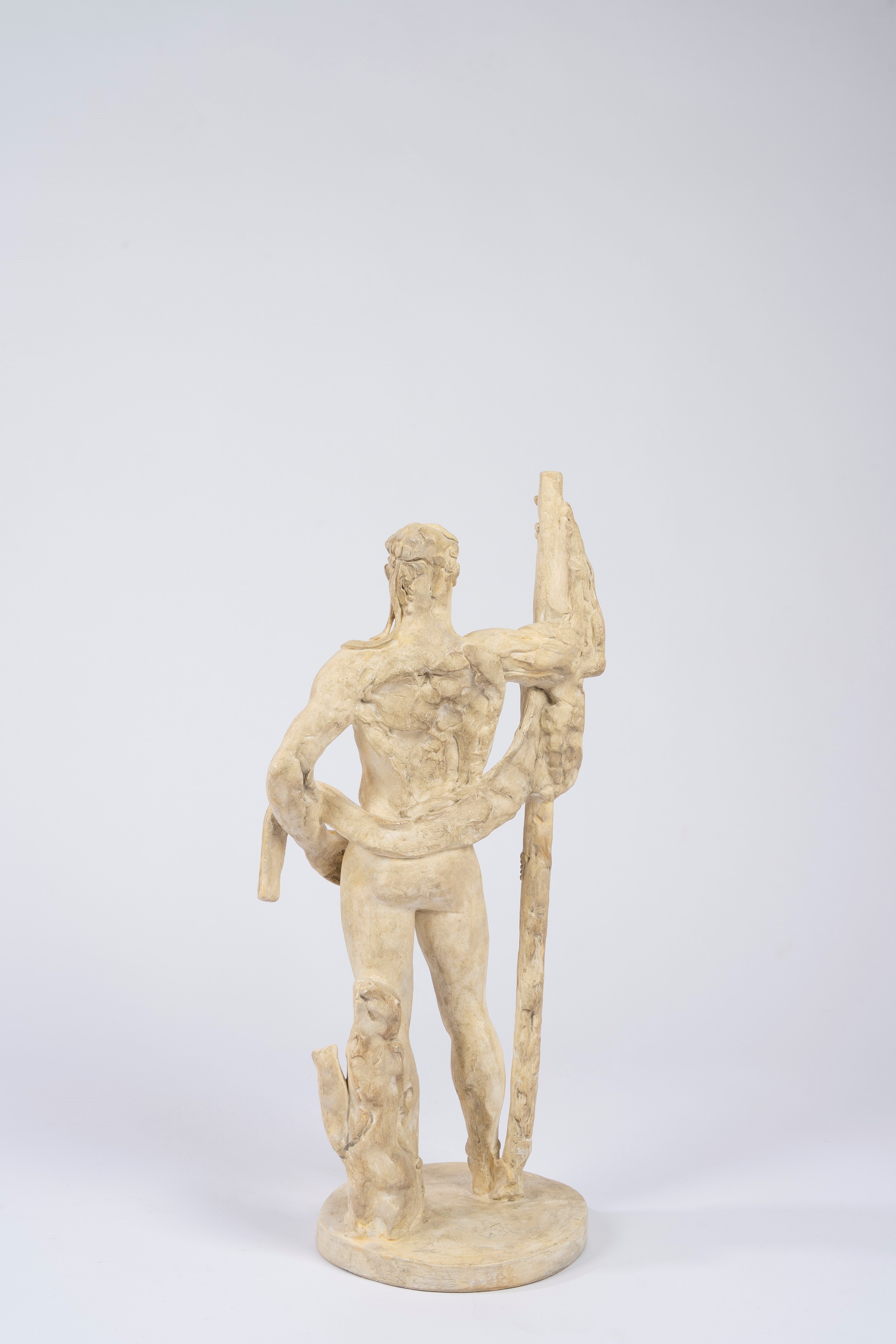 Silvio Canevari - Rematore, gesso patinato
