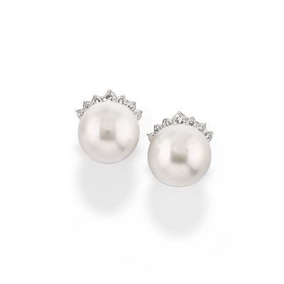 Orecchini con Perle South Sea