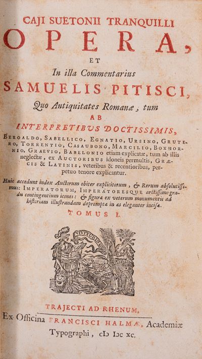 Opera et in illa commentarius Samuelis Pitisci, Antiquitates Romanae, 1690