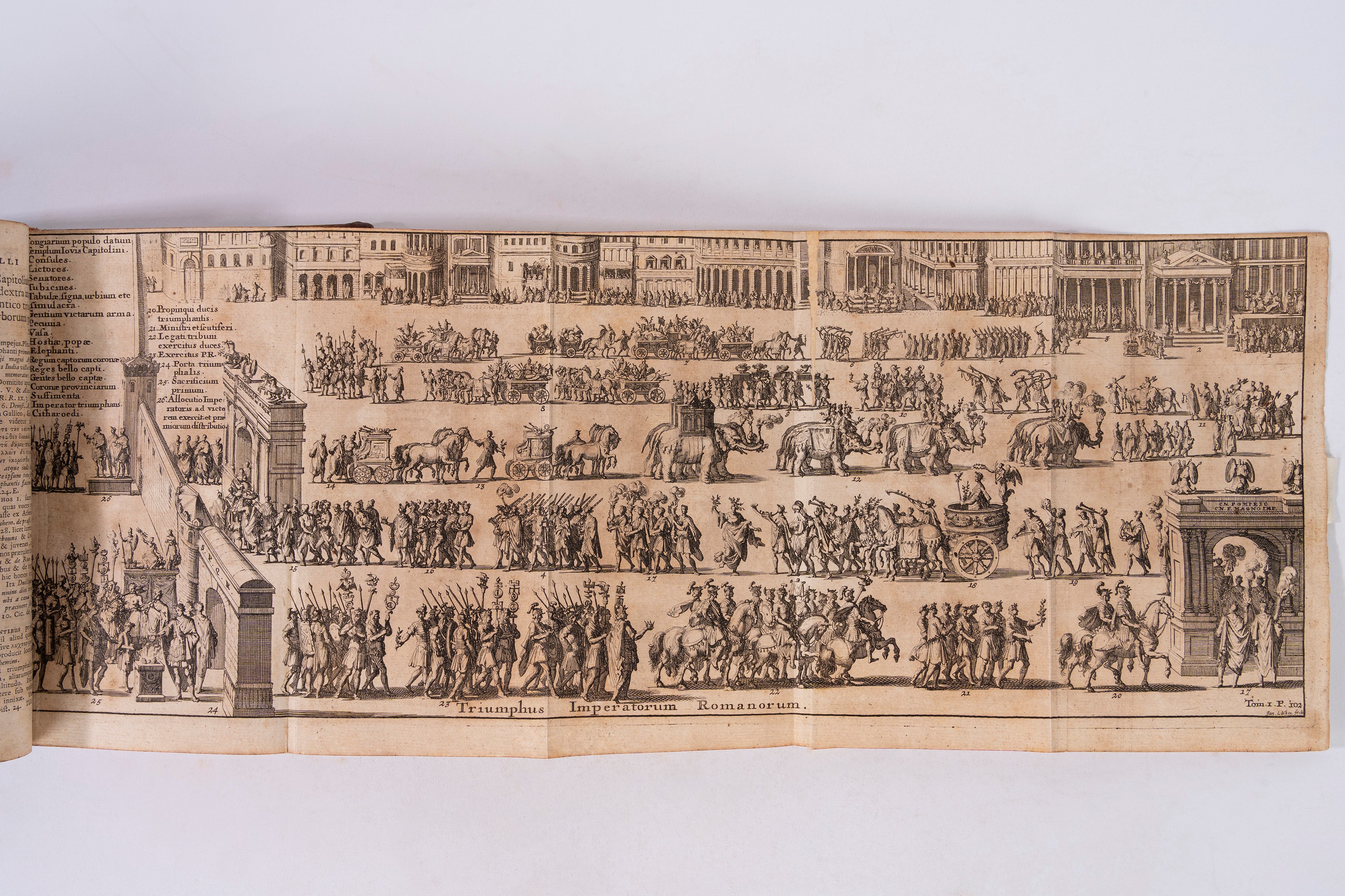 Svetonio - Opera et in illa commentarius Samuelis Pitisci, Antiquitates Romanae, 1690