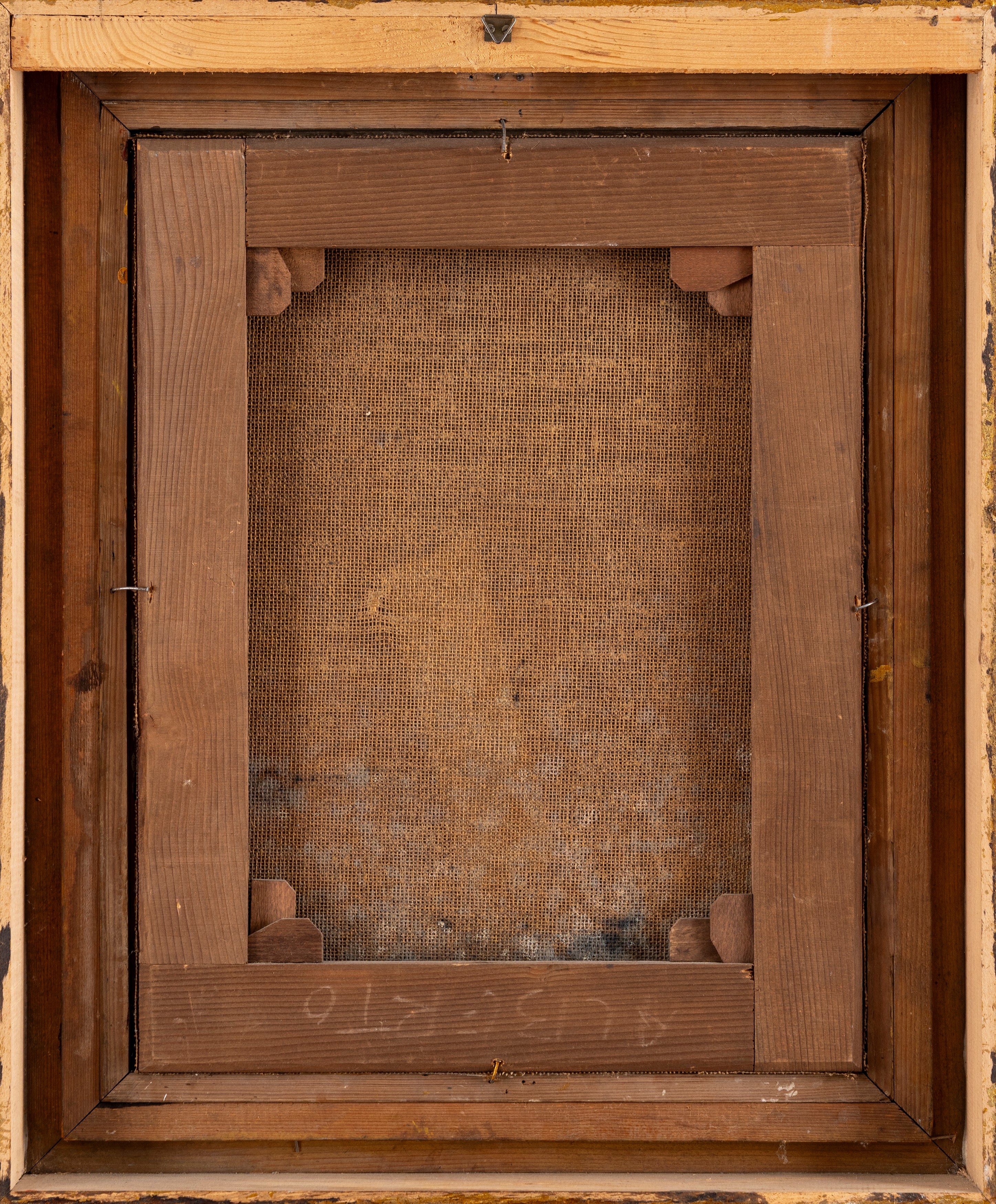 Scuola Italiana, Secolo XVIII - Ritratto virile, olio su tela in forma ovale