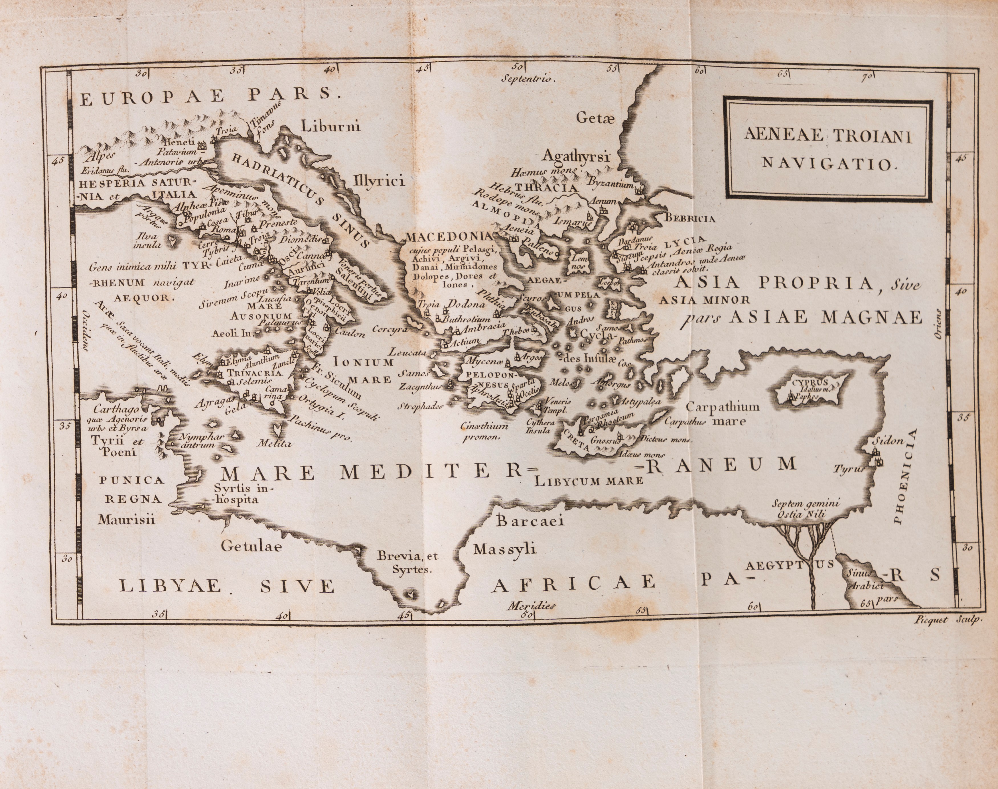 Publio Virgilio Marone - Bucolica, Georgica et Aeneis, 1798