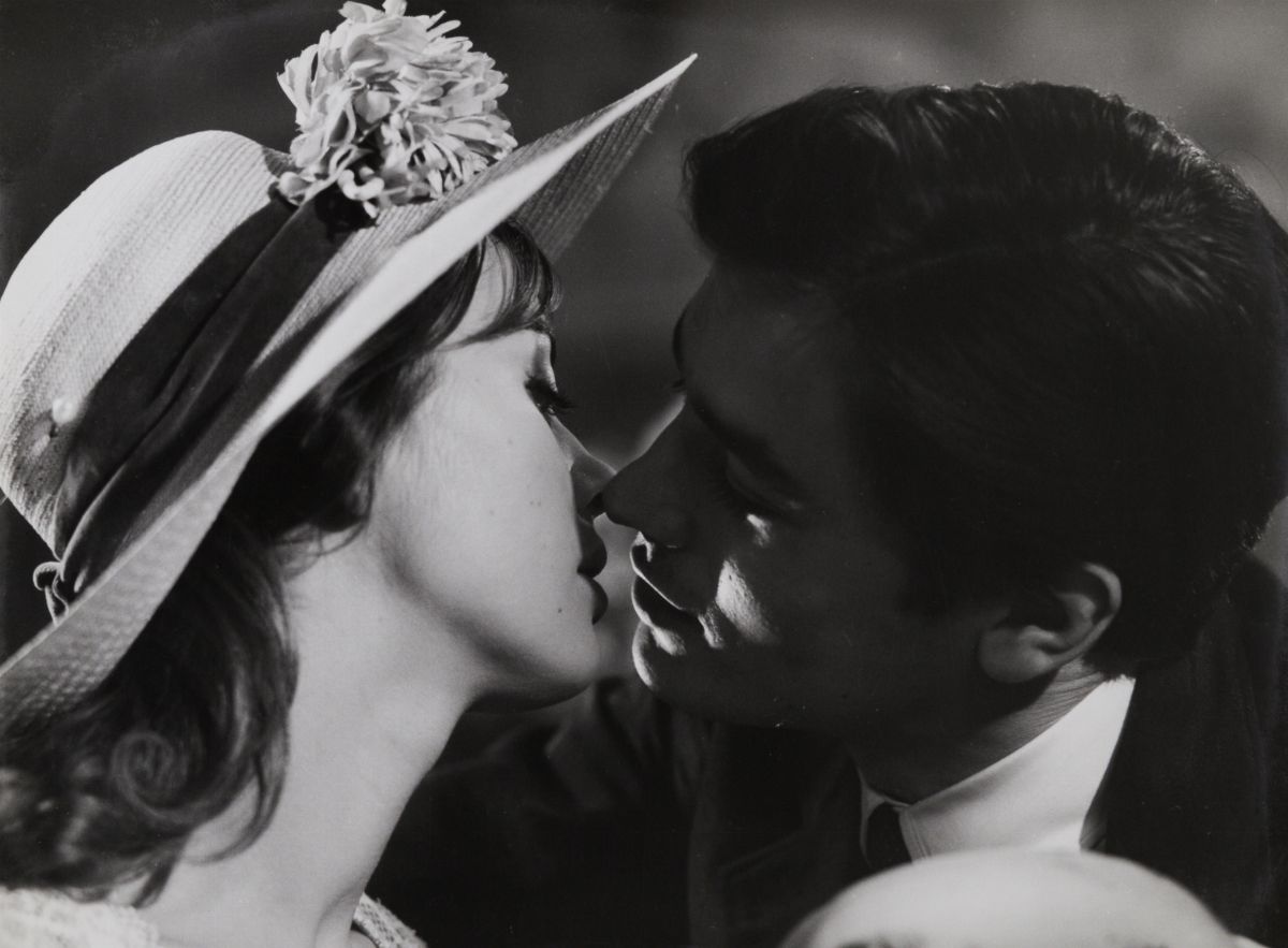 Pierluigi Praturlon - Ritratti di Alain Delon e Barbara Lass in 'Che gioia vivere'