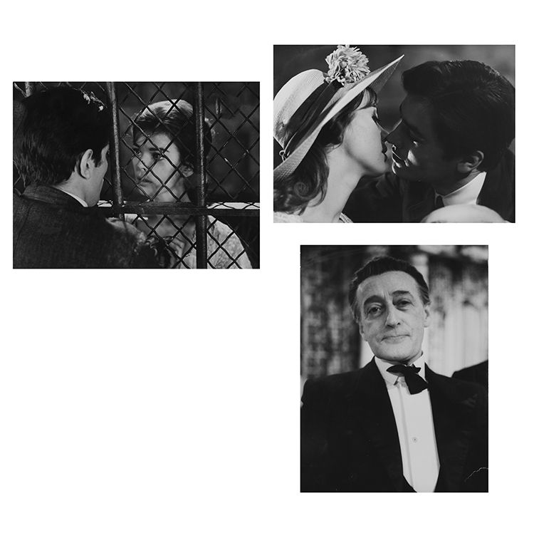 Pierluigi Praturlon - Ritratti di Alain Delon e Barbara Lass in 'Che gioia vivere'