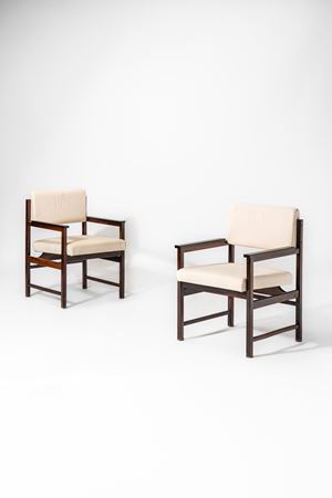 Coppia di poltrone modello 'University'