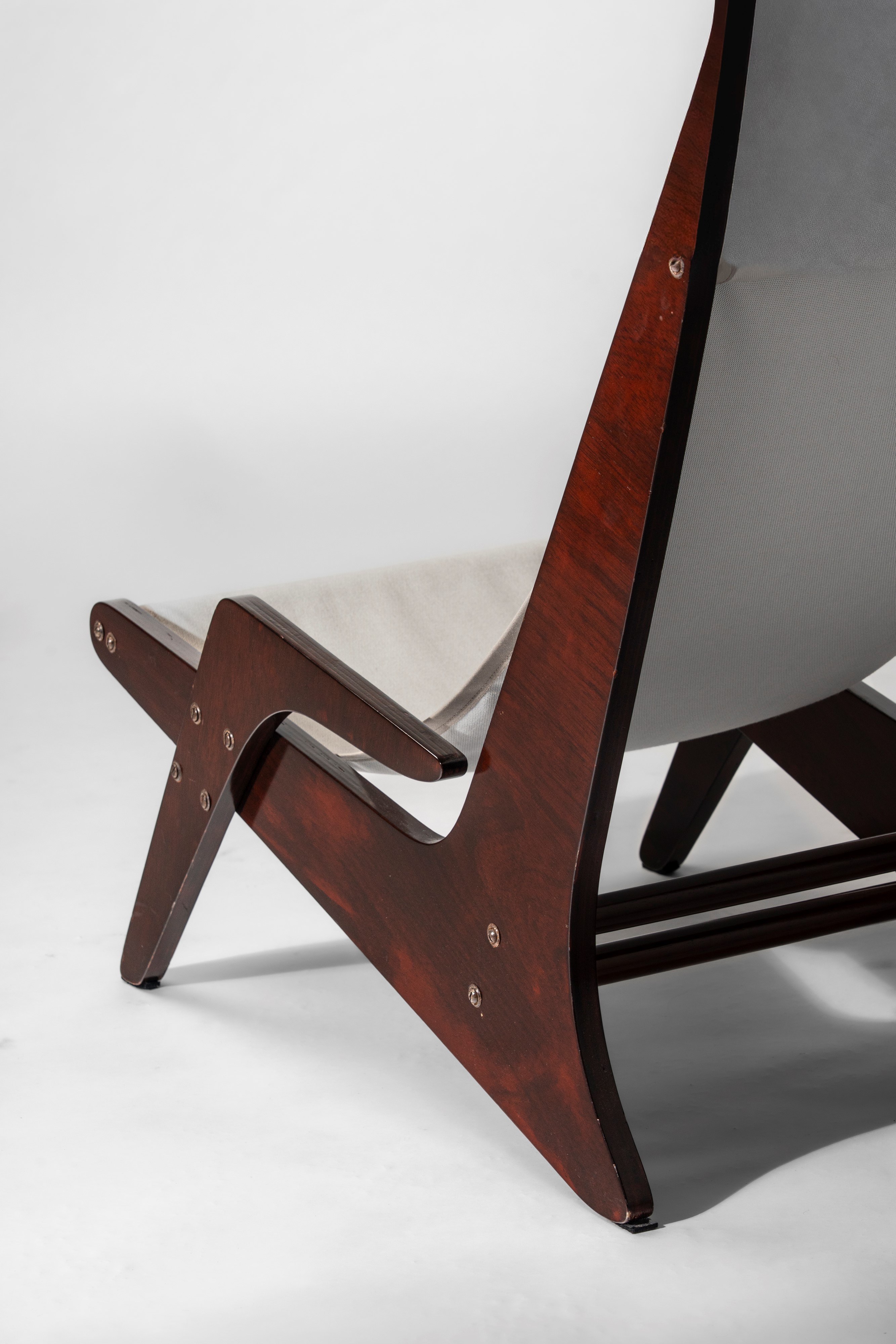 Rara coppia di lounge chairs modello 'Boomerang'