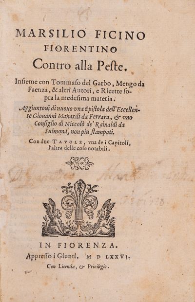 Ficino, Contro alla Peste