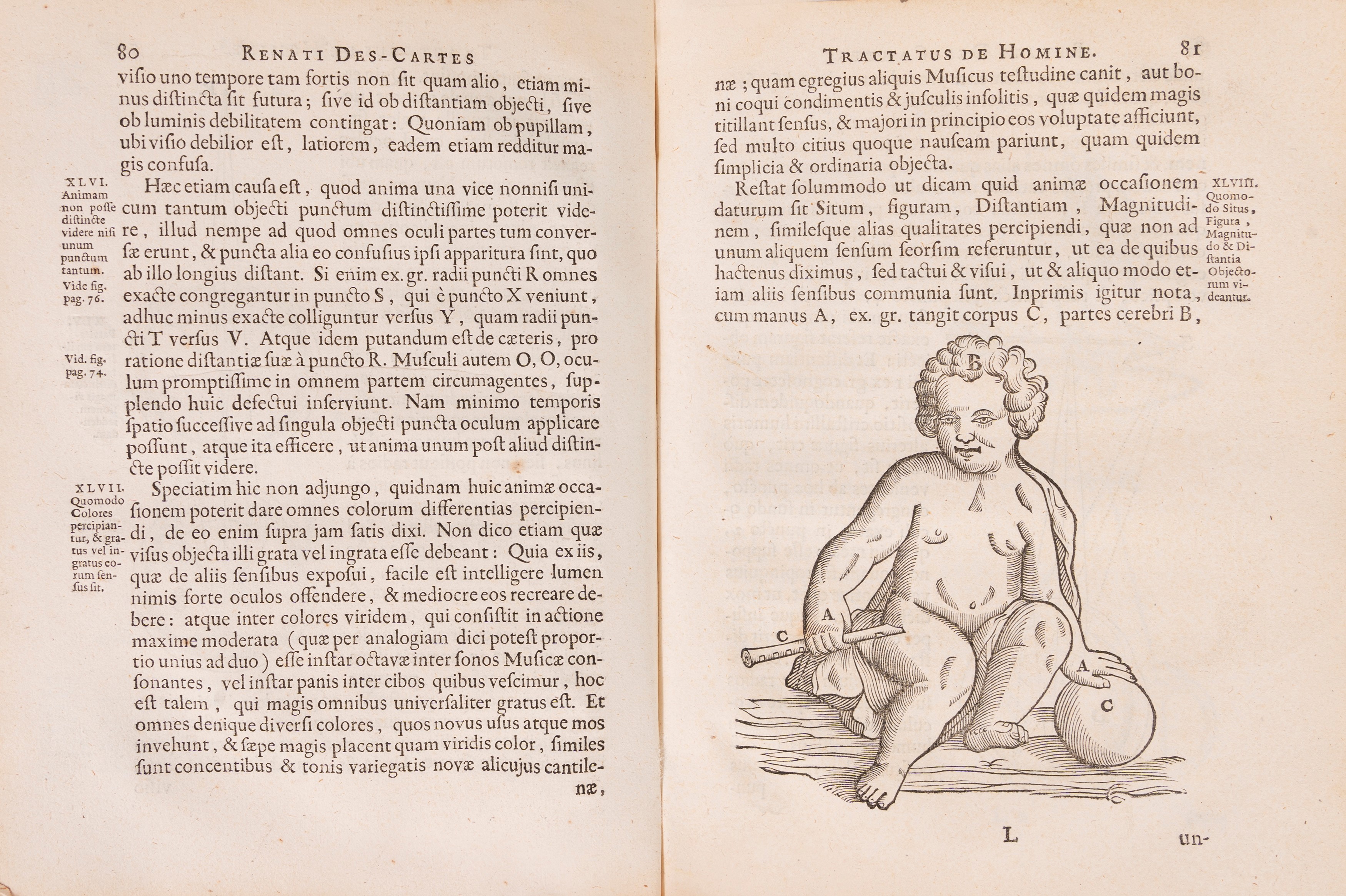 Renato Cartesio - Tractatus de Homine, Terza edizione latina