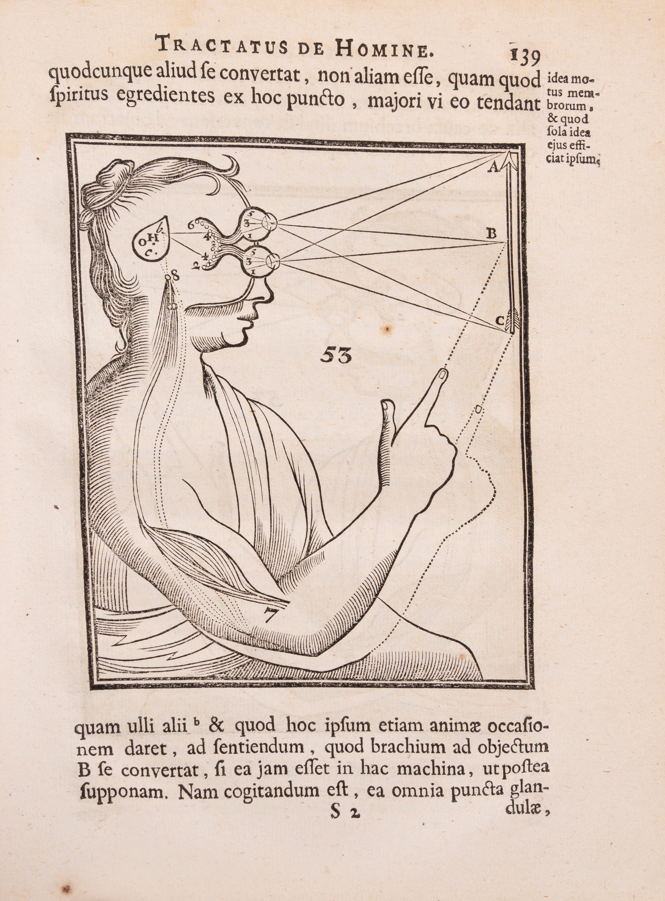 Renato Cartesio - Tractatus de Homine, Terza edizione latina