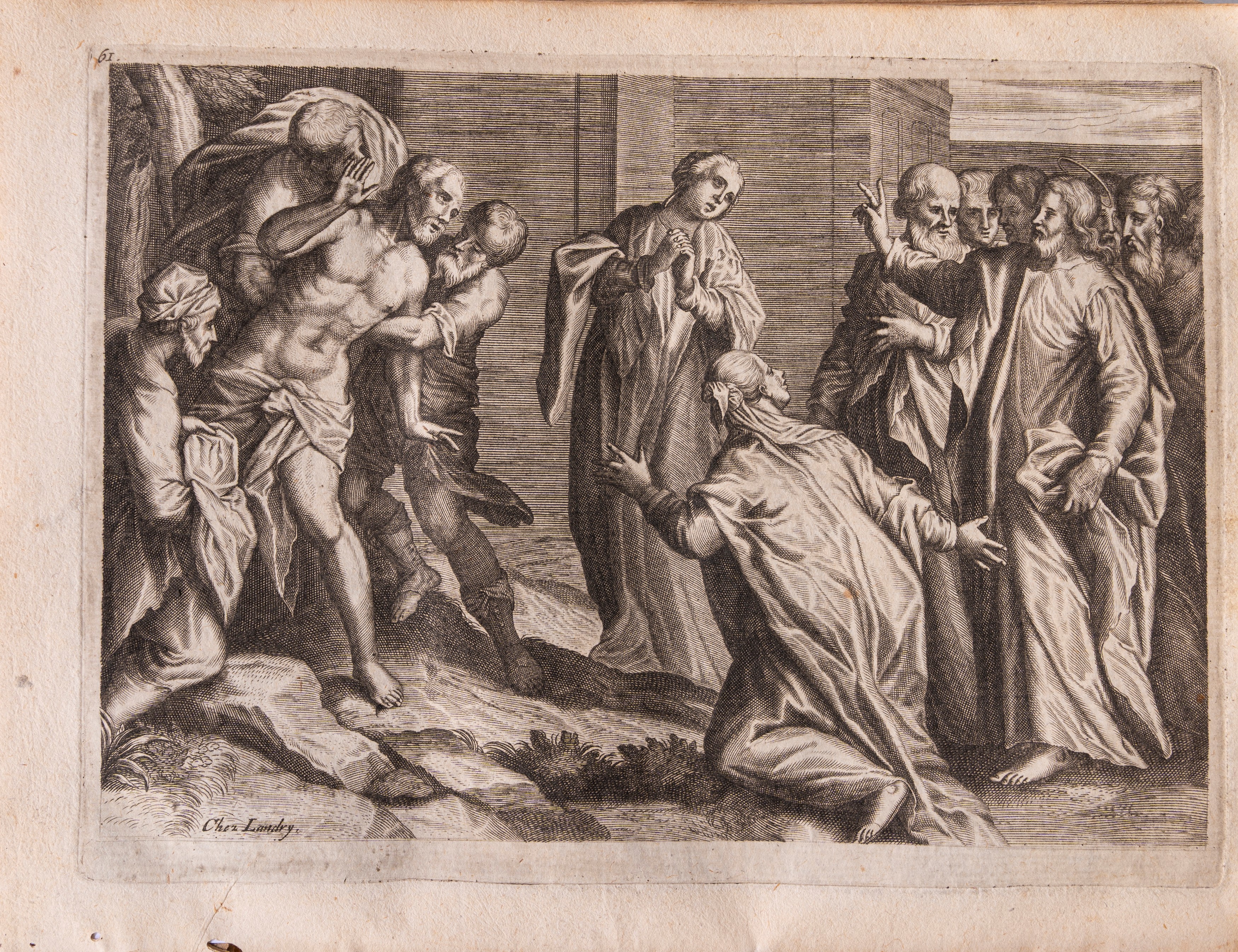 Pierre Landry - Raccolta di incisioni in rame del 1600