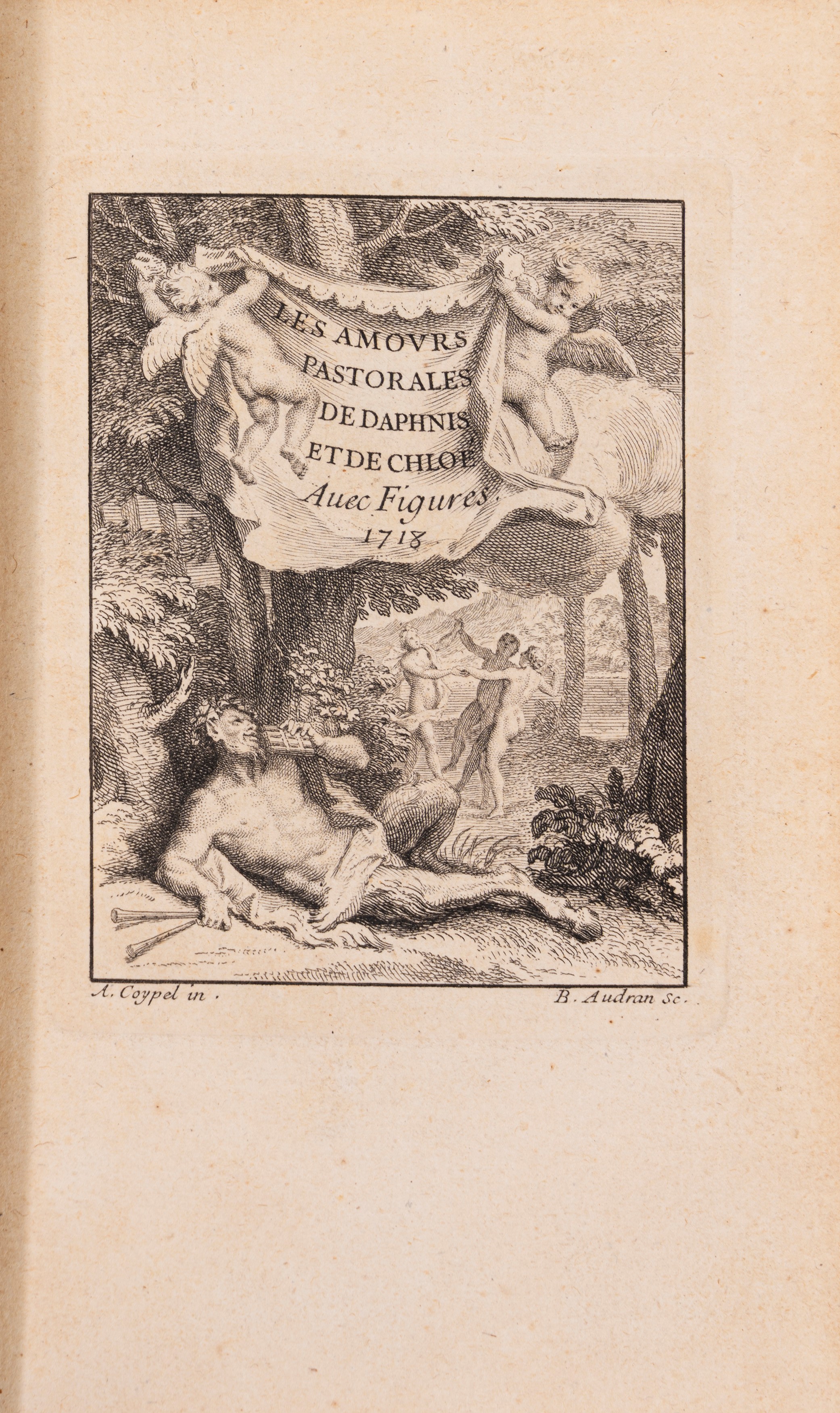 Longo Sofista - Les Amours de Daphnis et Chloe – Edizione del Régent, 1718