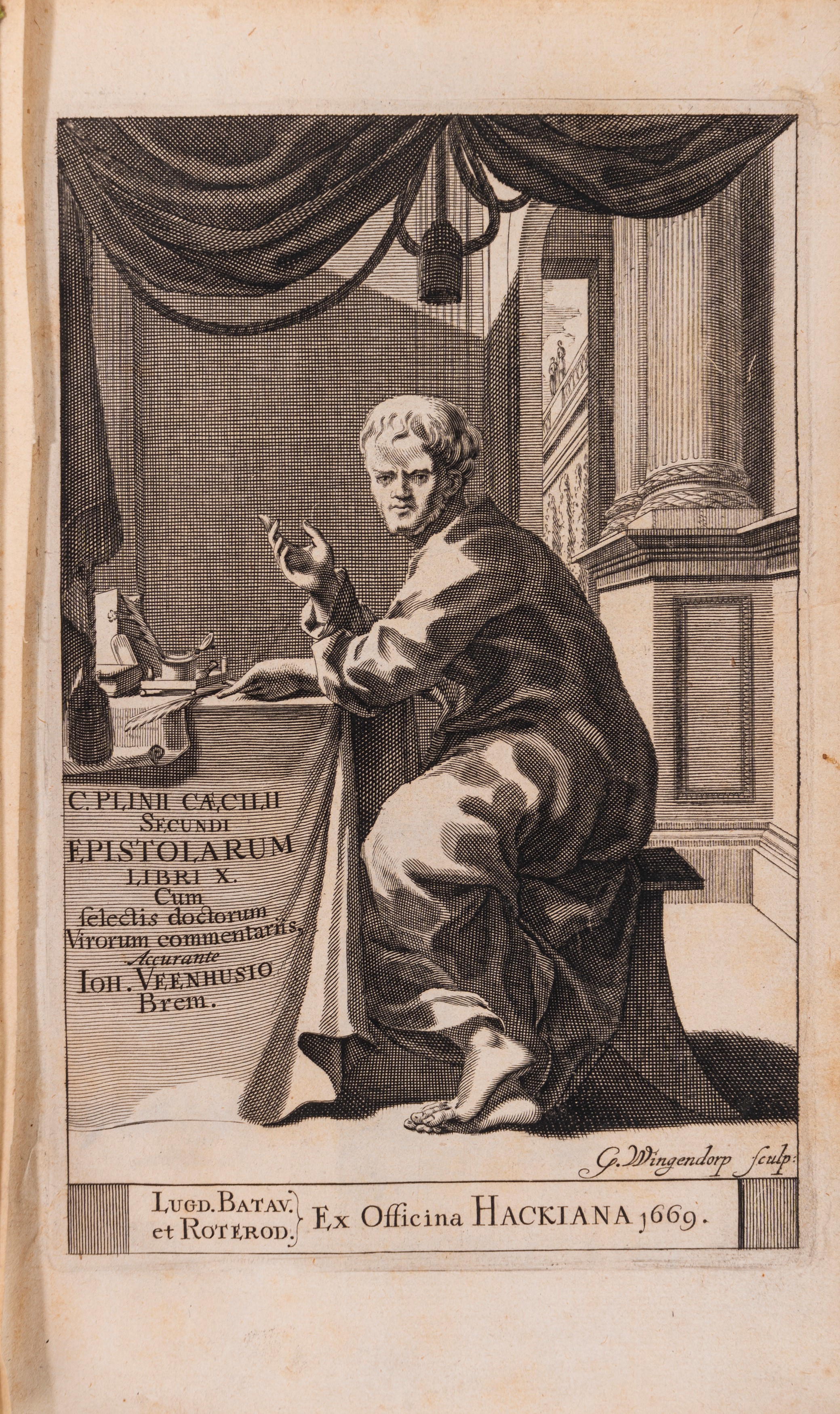 Caio Secondo Plinio - Epistolarum libri X, 1669