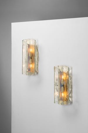 Coppia di lampade da parete