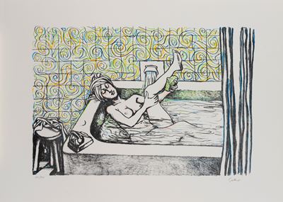 Acquario, litografia a colori, es. 110/125
