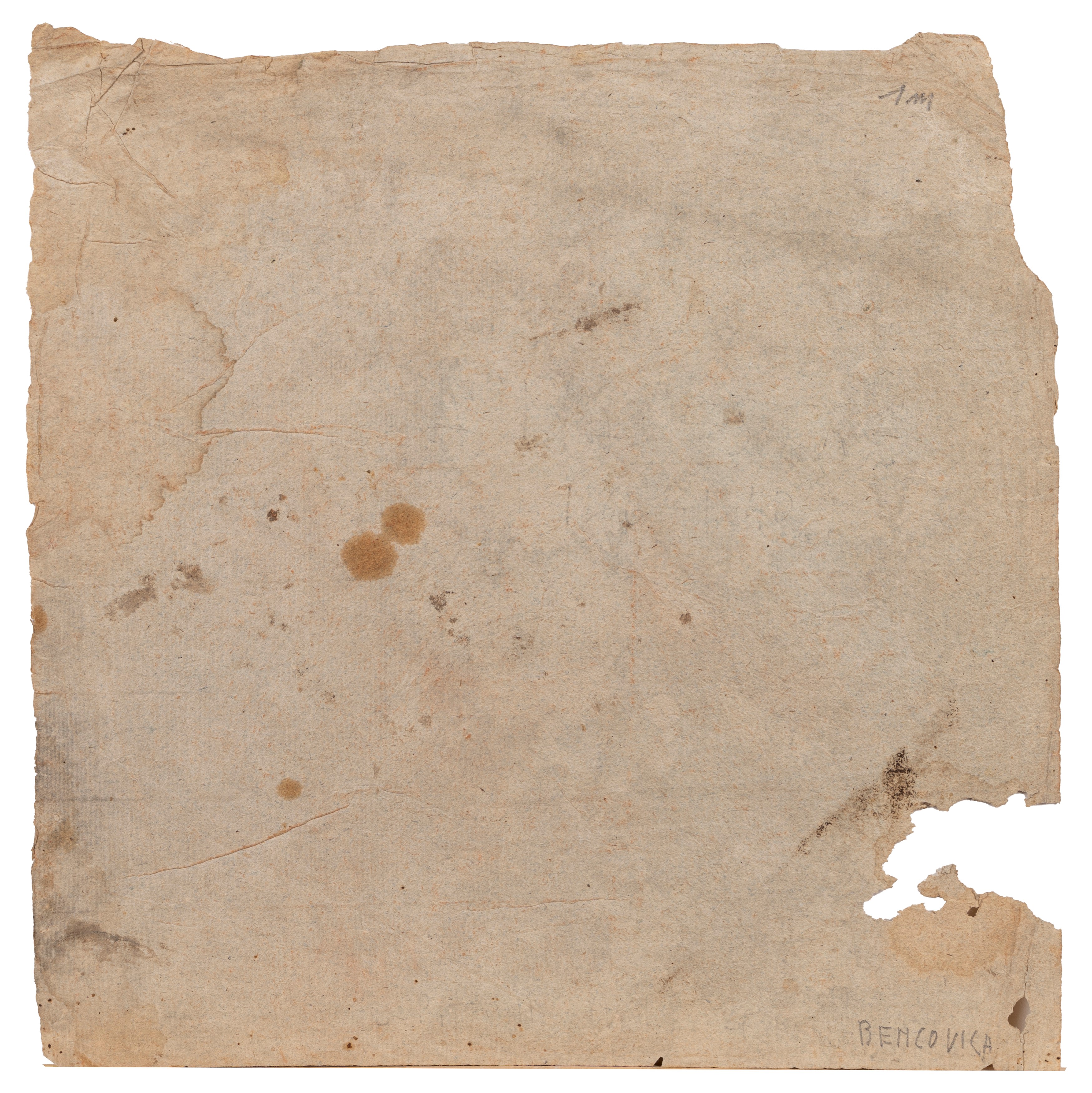 Scuola Italiana, Secolo XVIII - Studio per una Madonna, matita rossa e gessetto bianco su carta m...