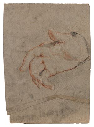 Studi di mano (recto e verso)