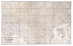 Map of the Italian War