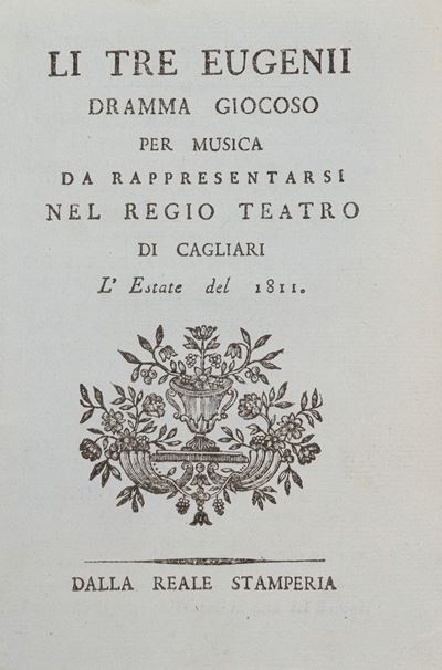 Autore sconosciuto, I tre Eugenii. Dramma giocoso per musica da rappresentarsi nel Regio Teatro d...