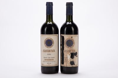 Tenuta San Guido Sassicaia Bolgheri, 1981