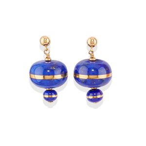 Lapis lazuli earrings