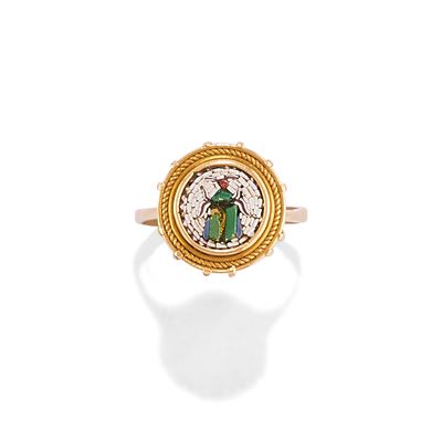 Anello con Micromosaico