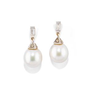 Pearl earrings