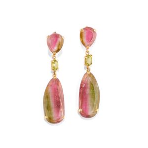 Tourmalines earrings