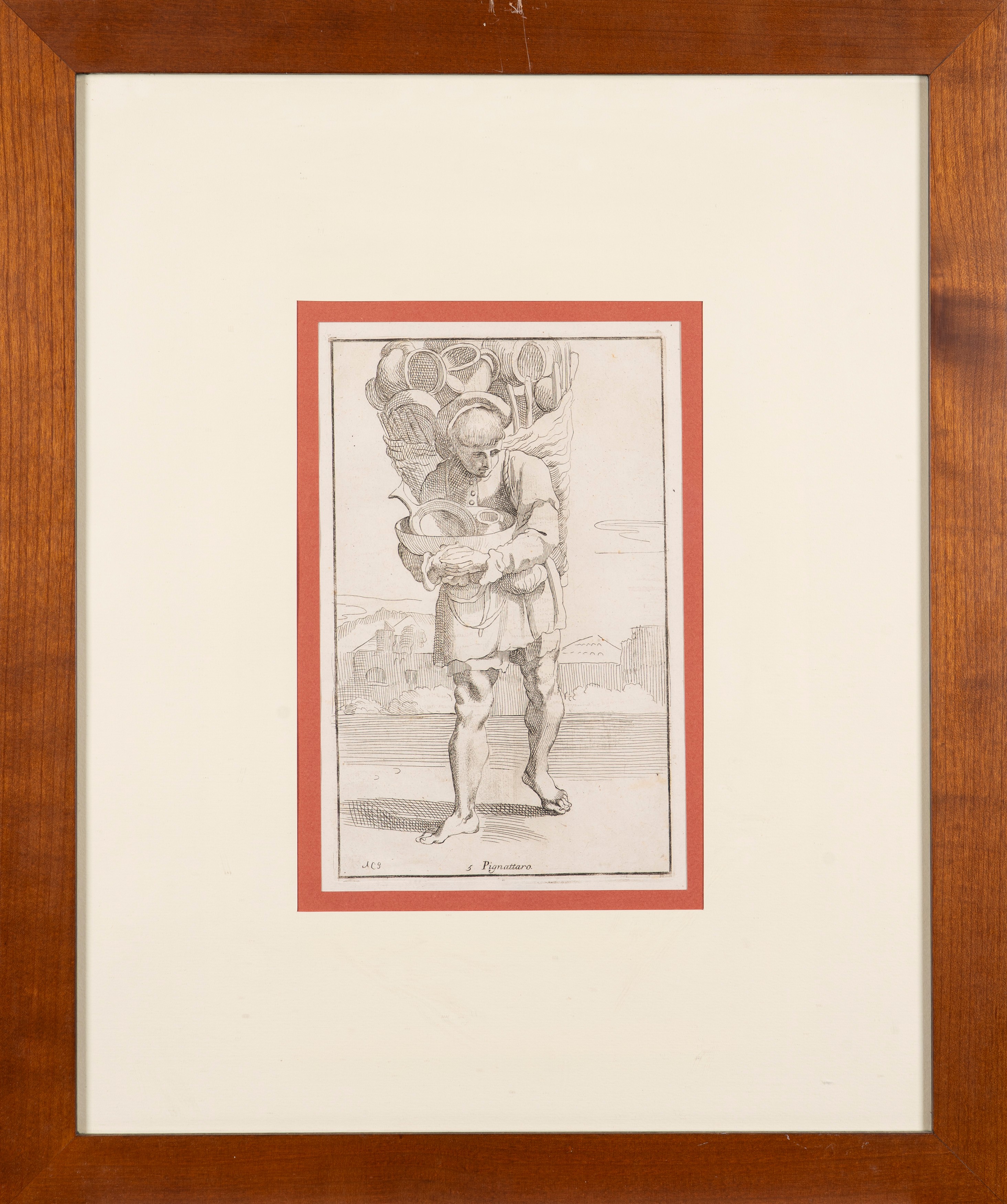 Annibale Carracci - Le Arti di Bologna, 1646, acqueforti