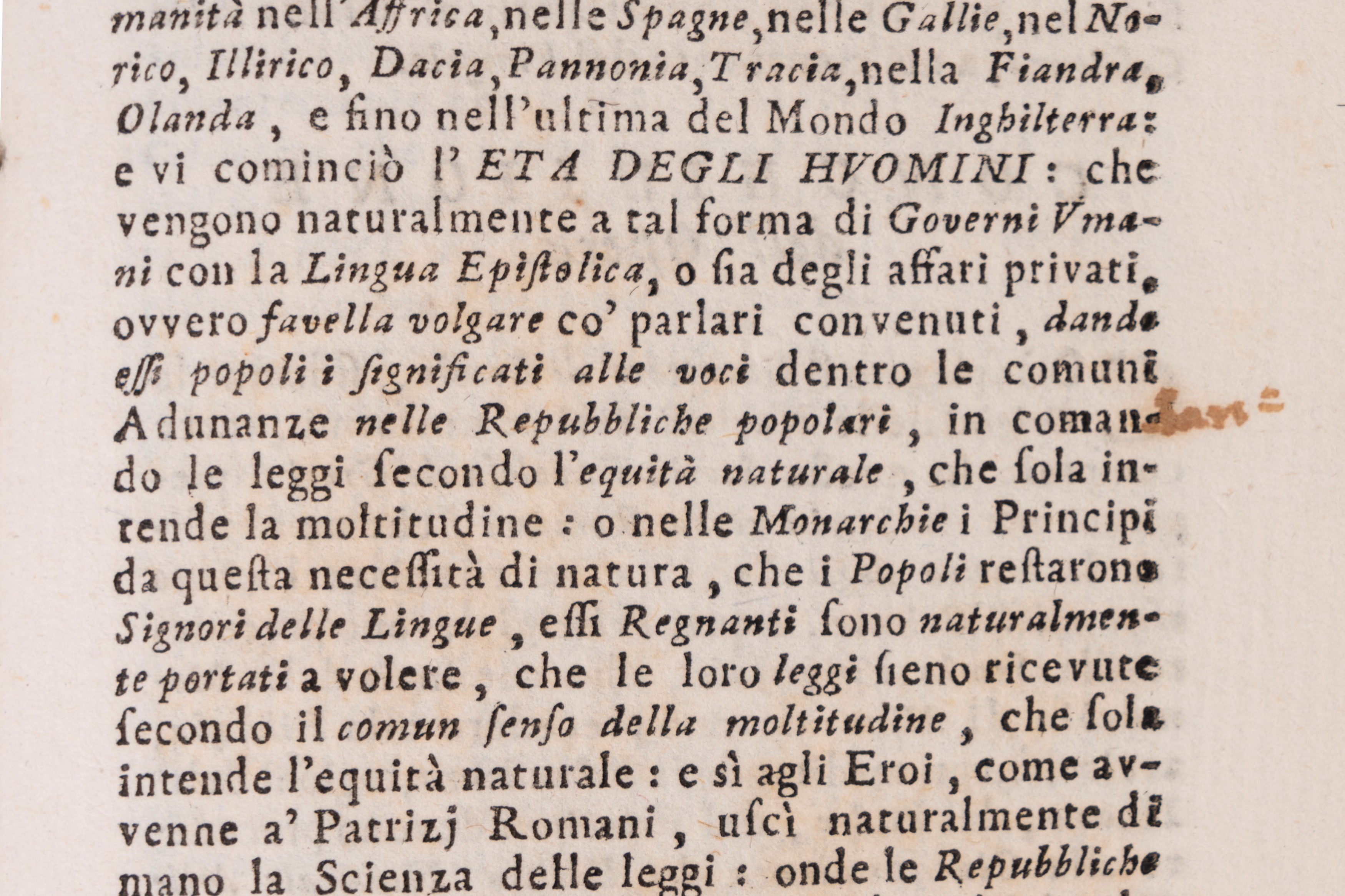 Giambattista Vico - Principi di Scienza Nuova